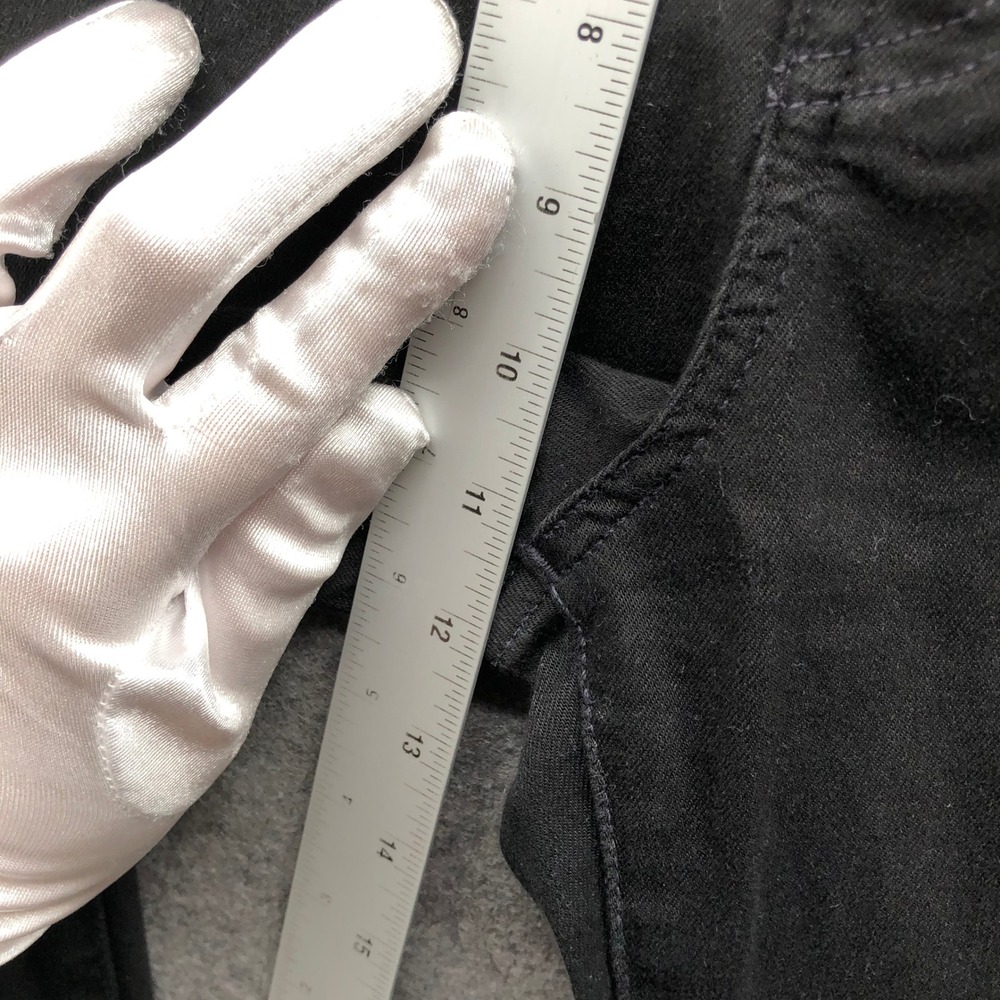 Madewell 10 High-Rise Skinny Jeans Womens 31 Black Denim Stretch Casual Travel - Picture 8 of 11